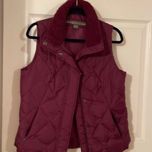 Kenneth Cole Reaction, medium, maroon vest.